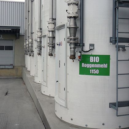 Vannes à manchons d’AKO dans la qualité alimentaire pour remplir les silos
